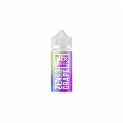 ZEN Soda Grape NIX Liquids 100ml Nic-Free Vape Juice